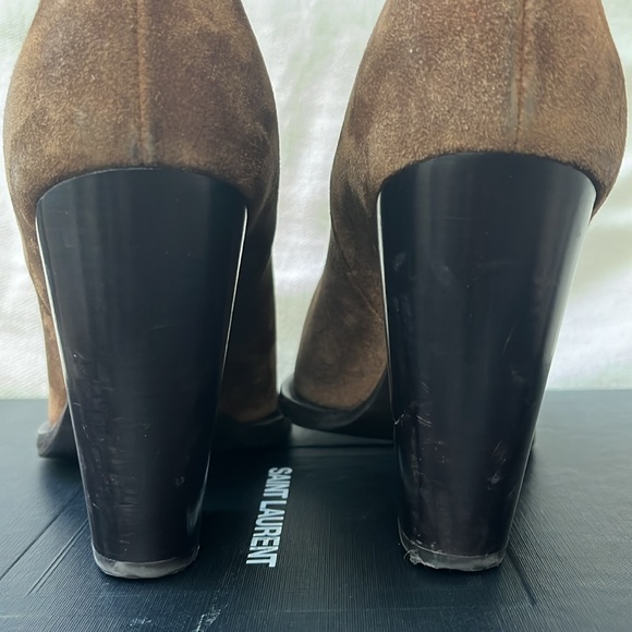 Saint Lauren- CHELSEA BOOTIES WITH A POINTED TOE - Picture 12 of 14